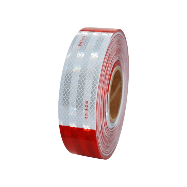 Red White DOT Tape 7 Red White DOT Tape 7