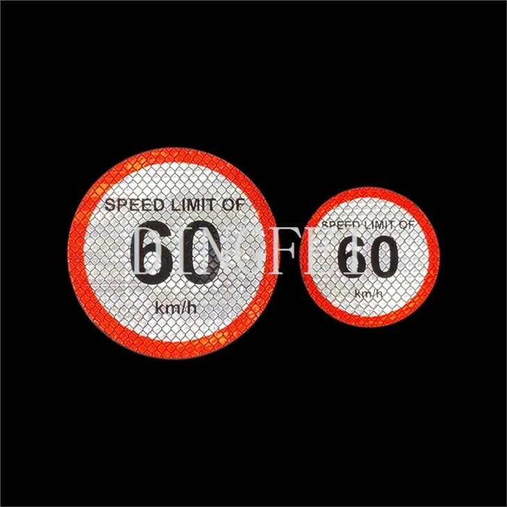 Traffic Signs Warnig Reflective Sticker