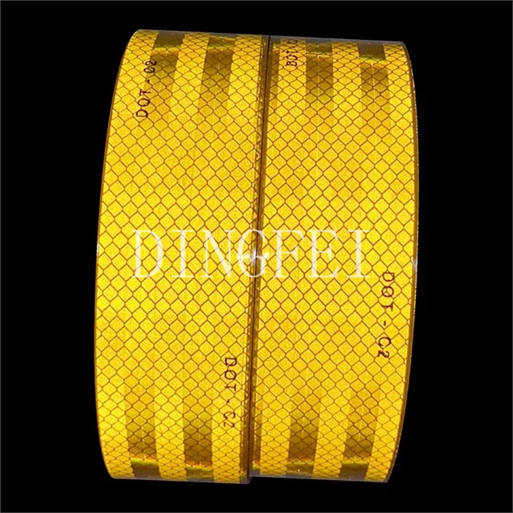Yellow Reflective Tape Roll