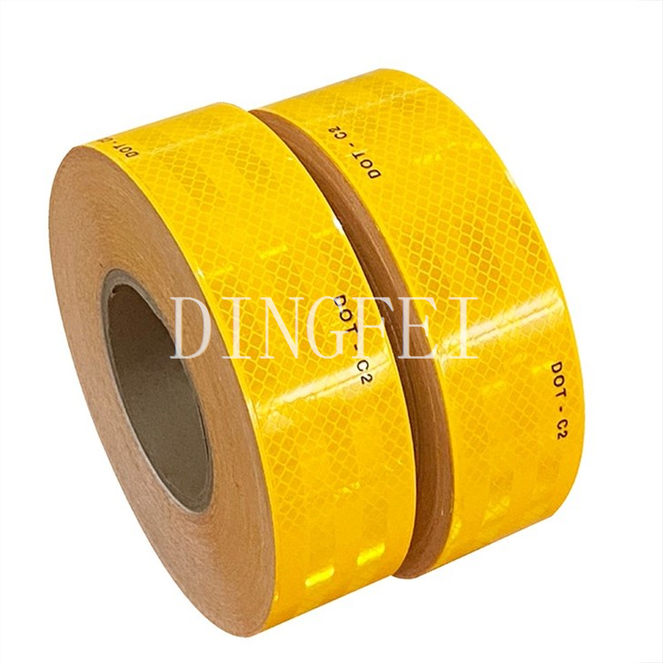Yellow Reflective Tape Roll
