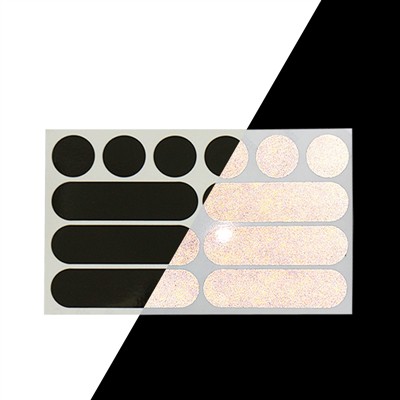 Decals machnamhach - réitigh infheictheachta sábháilteachta saincheaptha