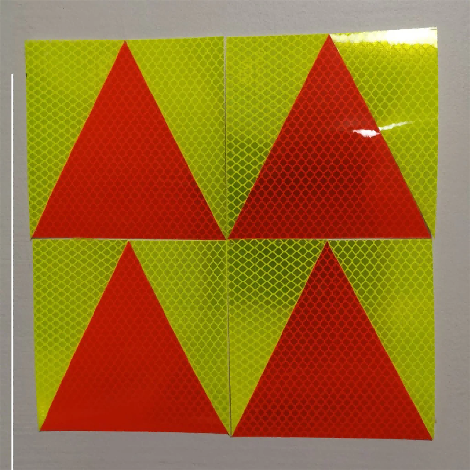 P Plate Reflective Sticker