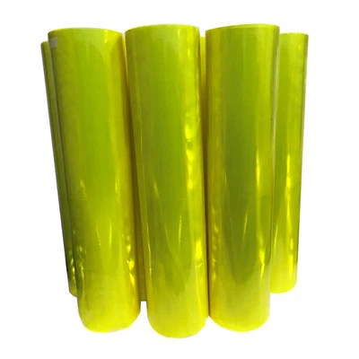 Rolla Bileog PVC Machnamhach Buí Fluaraiseacha Micrimhilseogra Prismatic